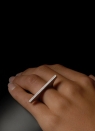 Diamant-Ring-Wippe-Weissgold