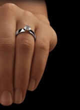 Solitaire Ring Dame