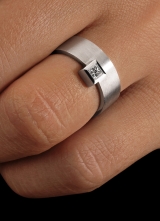 Solitaire Ring Krone