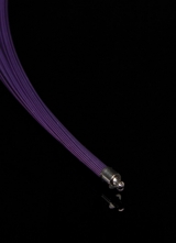 Wechselcollier Drahtcollier Violett