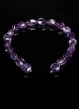 Wechselcollier Steinkette Amethystnugget