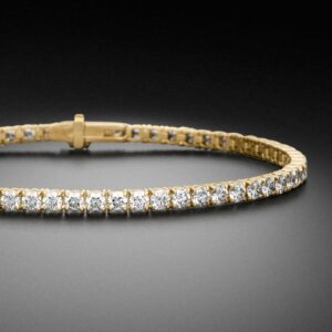 5 Karat Tennisarmband Diamantenarmband Armband Armschmuck Diamanten - STEINBACH Goldschmiede