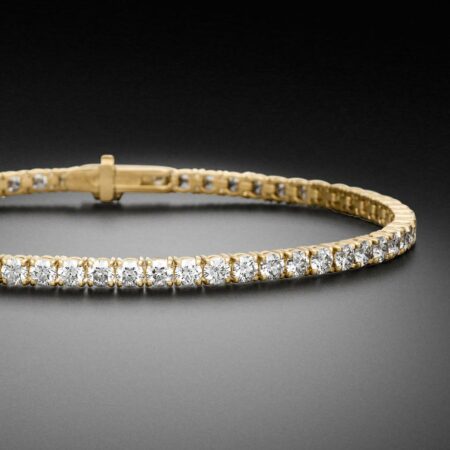 5 Karat Tennisarmband Diamantenarmband Armband Armschmuck Diamanten - STEINBACH Goldschmiede