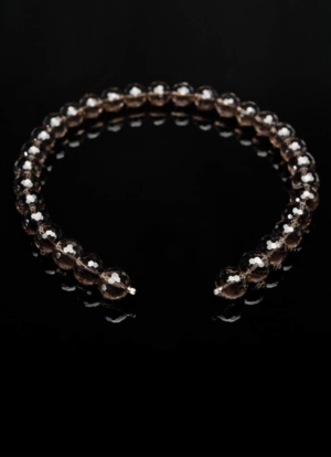 Wechselcollier Steinkette Rachquarzkugel