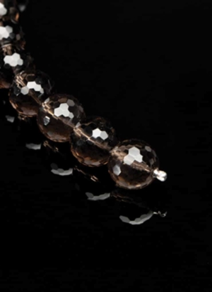 Wechselcollier Steinkette Rachquarzkugel