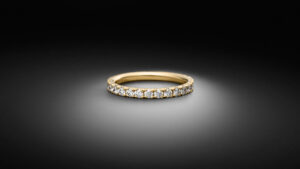 Diamanten Memoire Ring 1.15ct prachtvoll - 750 Gelbgold - Beisteckring - STEINBACH Goldschmiede