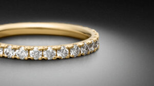 Diamanten Memoire Ring 1.15ct prachtvoll - 750 Gelbgold - Beisteckring - STEINBACH Goldschmiede