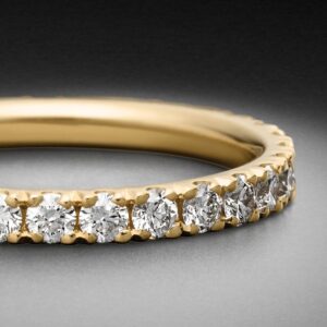 Diamanten Memoire Ring 1.15ct prachtvoll - 750 Gelbgold - Beisteckring - STEINBACH Goldschmiede