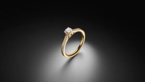 Diamanten Solitärring Gelbgold 0.50 ct - Exzellente Qualität - STEINBACH Goldschmiede