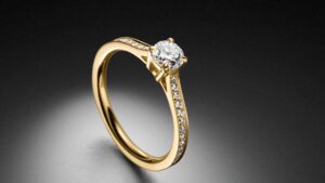 Diamanten Solitärring Gelbgold 0.50 ct - Exzellente Qualität - STEINBACH Goldschmiede