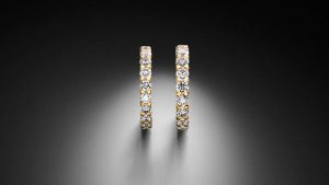 Embrace Diamanten Ringe Setting - Memoire Ringe -Gelbgold Steinbach Goldschmiede
