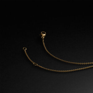 Halo Diamanten Collier und Ohrstecker in 750 Gelgold - STEINBACH Goldschmiede - Verschluss Details im Zoom