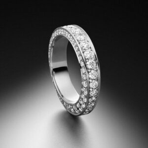 Memoire Ring Multi Alliance Exire Weissgold Diamanten - STEINBACH Goldschmiede