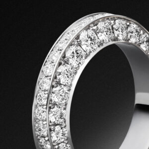 Memoire Ring Multi Alliance Exire Weissgold Diamanten - Steinbach Goldschmiede