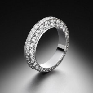 Memoire Ring Multi Alliance Exire Weissgold Diamanten - STEINBACH Goldschmiede